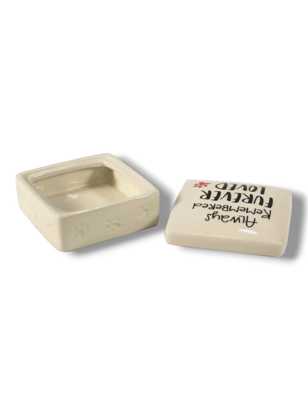 Pet Bereavement Keepsake Box "Always Remembered, Furever Loved" - NWT - Picture 4 of 5